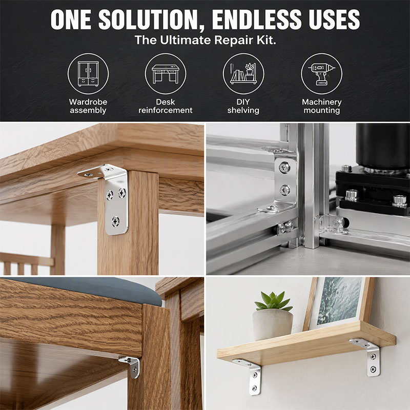 90 Degree Right Angle Fixator  - Cabinet Hinge Overlay ulasan dan harga