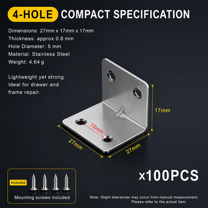 90 Degree Right Angle Fixator  - Cabinet Hinge Overlay ulasan dan harga