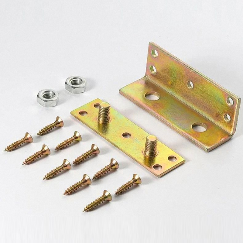 1 Set (4 pairs) Bed Hinges Sol - Furniture Hardware Lowes ulasan dan harga