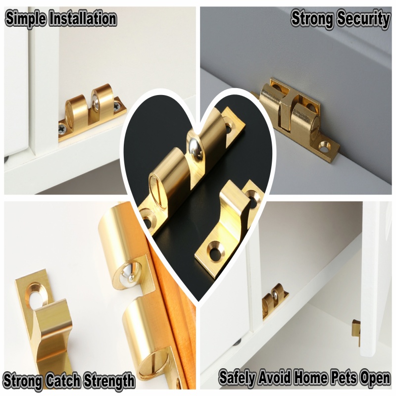 3/6pcs Cabinet Closet Door Bal - Furniture Hardware Manufacturer ulasan dan harga