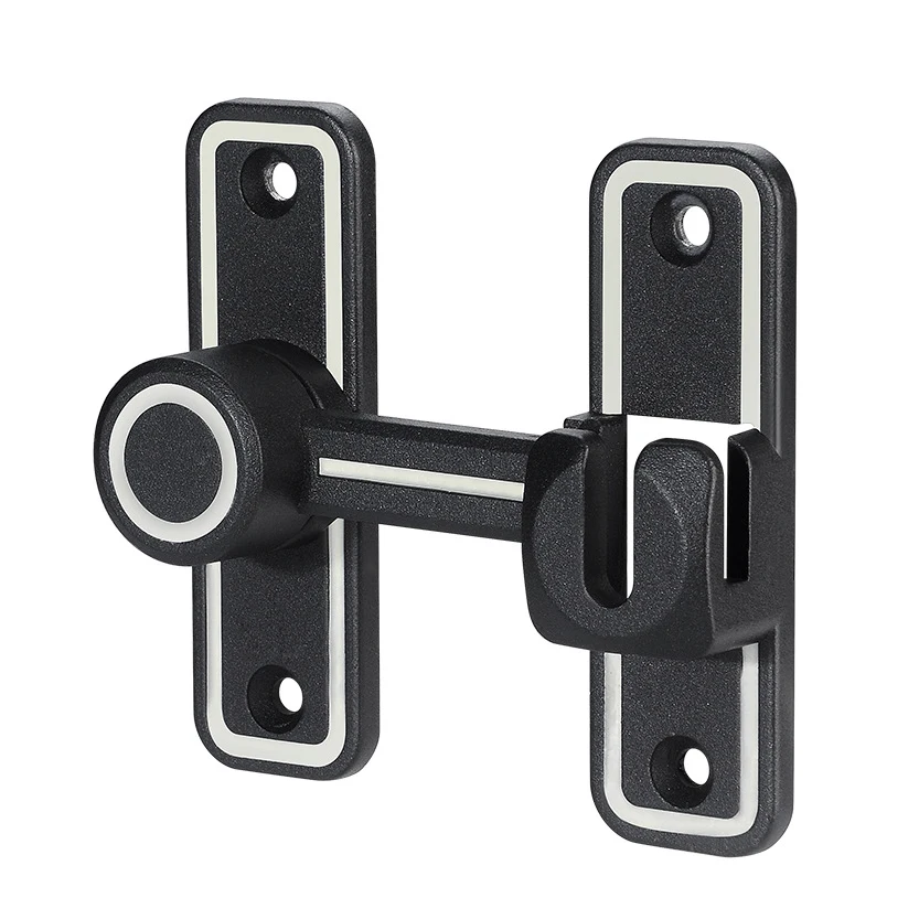Black Luminous Barn Door Latch - Furniture Hardware Fitting ulasan dan harga