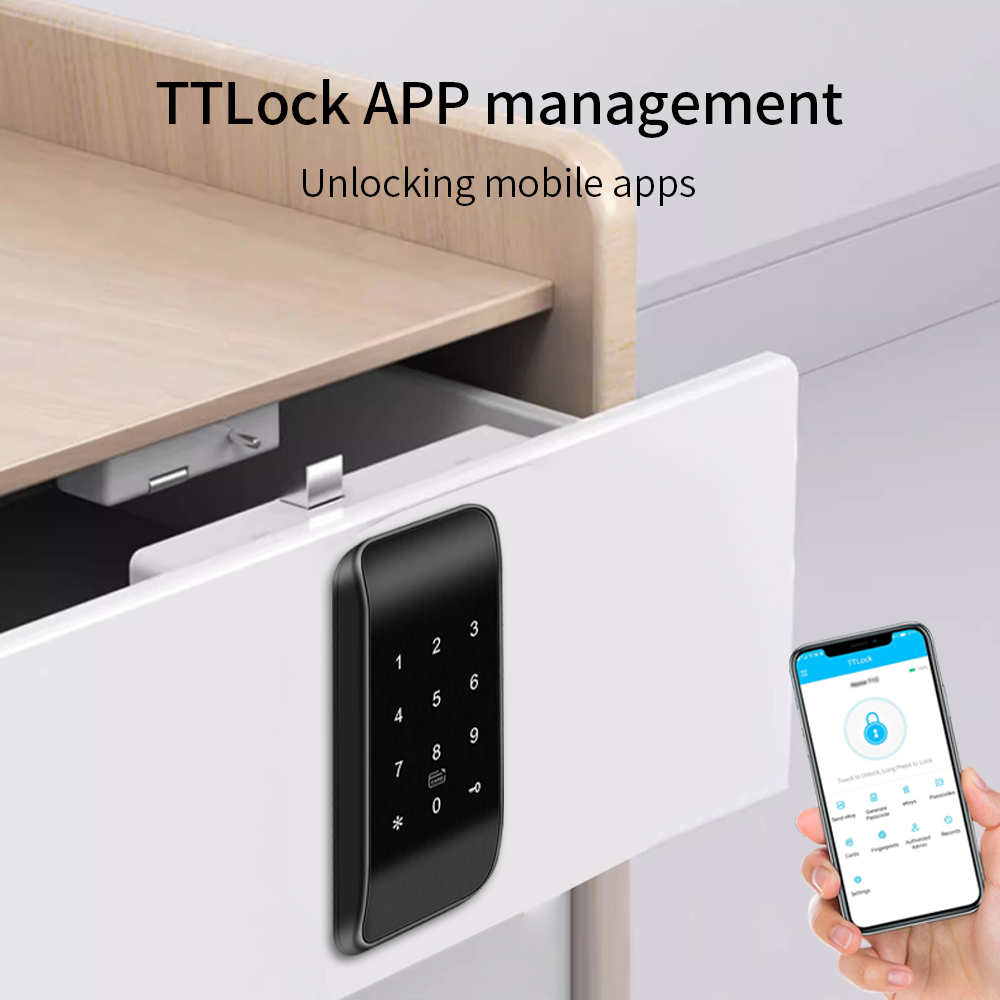 TTLOCK 13.56Mhz Fingerprint Dr - Furniture Hardware Manufacturer ulasan dan harga