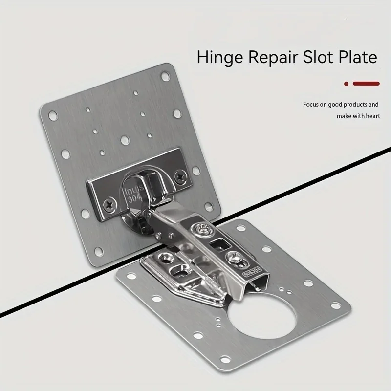 Hinge Repair Plate Kitchen Cab - Cabinet Hinge Overlay ulasan dan harga