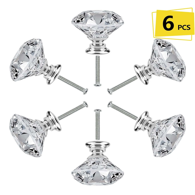 6Pcs Cabinet Knob with Screws  - Furniture Hardware Manufacturer ulasan dan harga