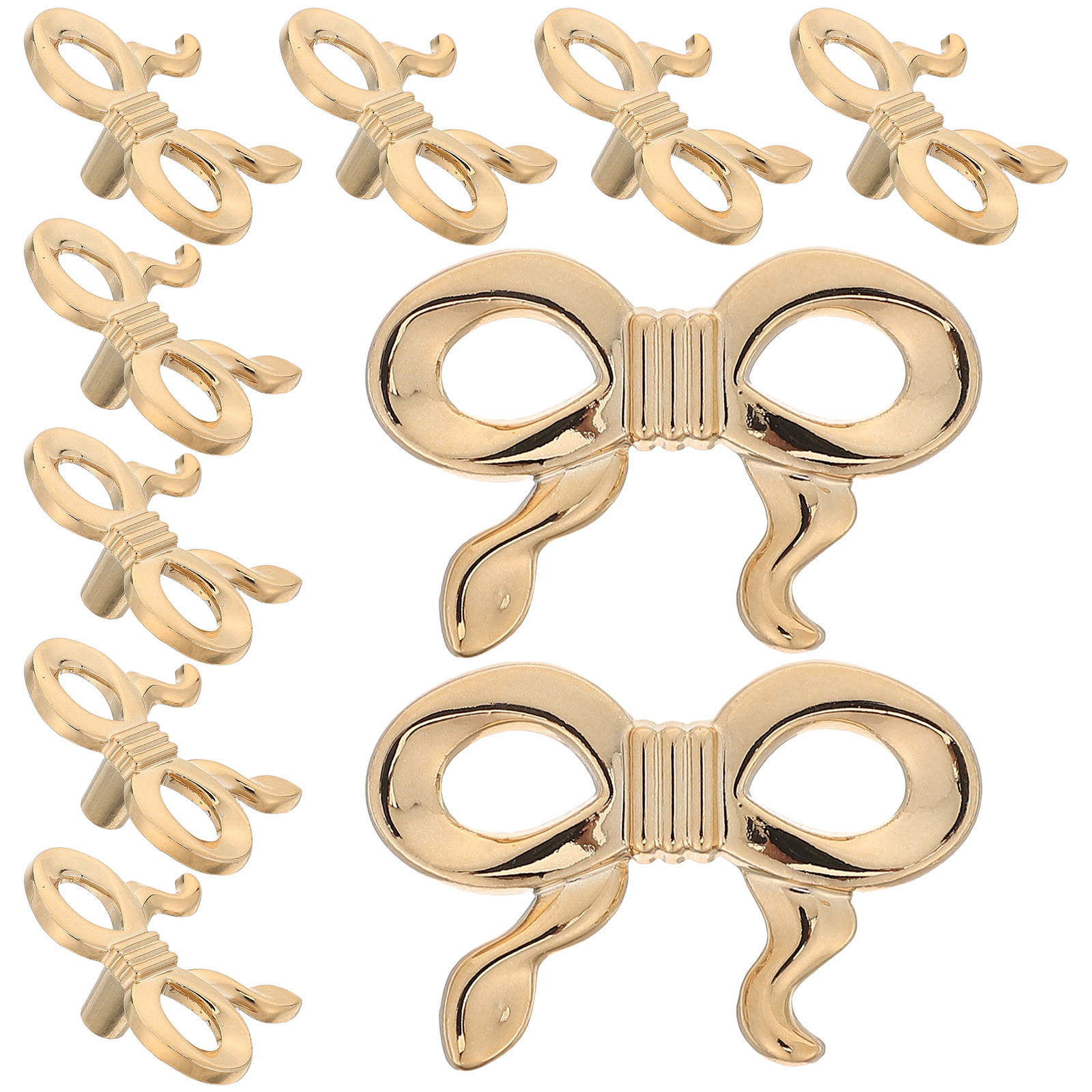 10Pcs Bow Shape Drawer Knobs Z - Furniture Hardware Lowes ulasan dan harga