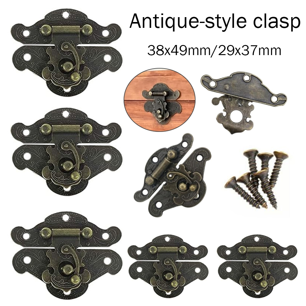 5-20pcs Vintage Metal Hasp Lat - Furniture Hardware Manufacturer ulasan dan harga